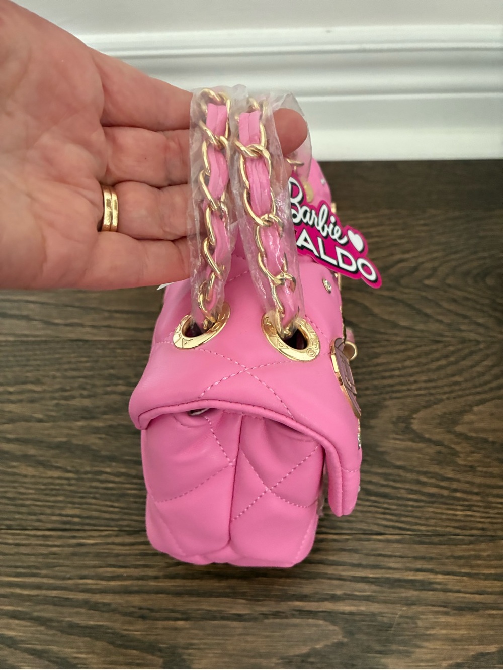 ALDO BARBIE Crossbody Bag, Quilted, NWT! - Picture 10 of 12